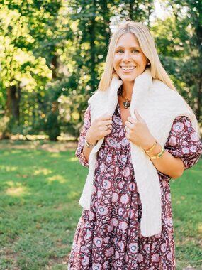 NWOT Palmetto Print Dress